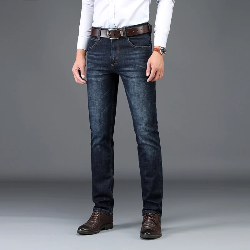 Брендовые высококачественные новые мужские Модные джинсы Sulee деловые