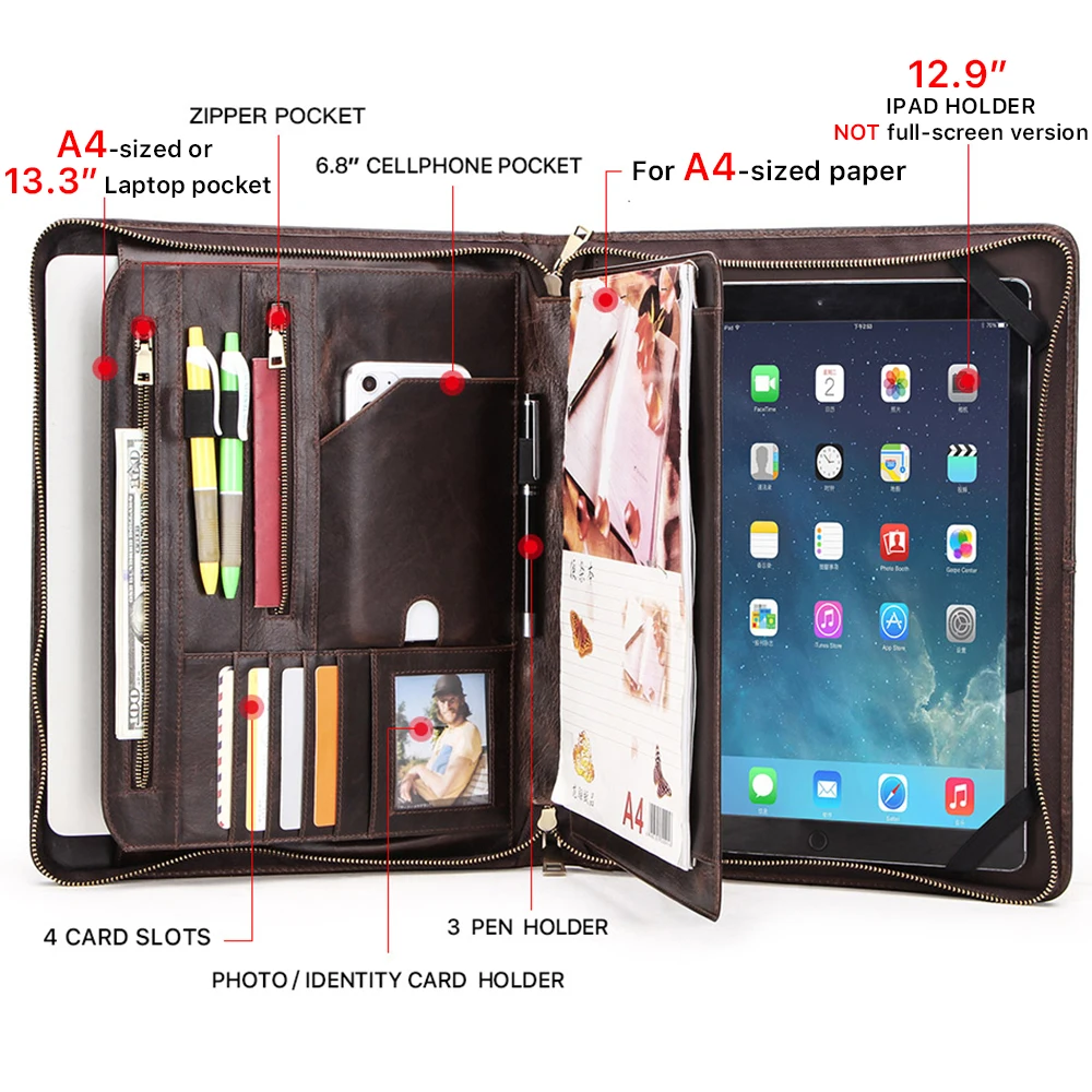 Чехол для ipad pro 12 9 из натуральной кожи чехол 2021 2020 Macbook 13 дюймов ноутбука