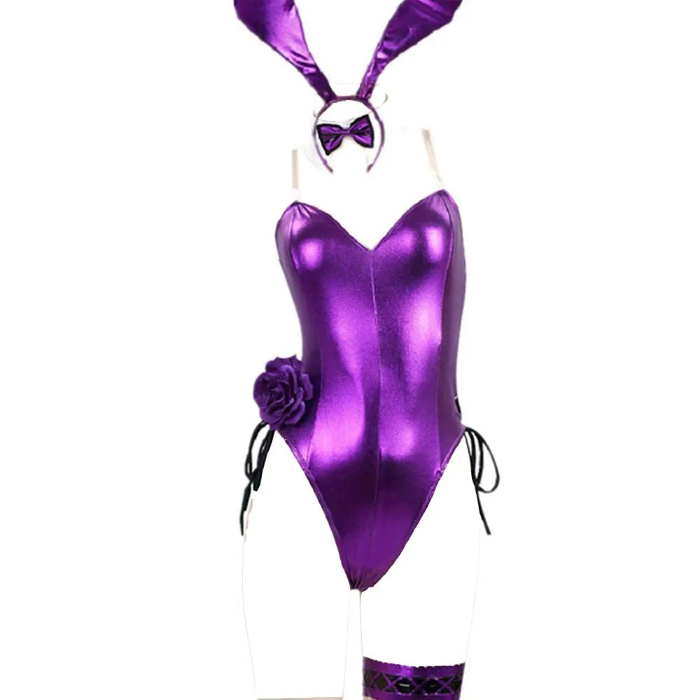 Женская с изображением кролика Банни С рисунком из аниме Костюмы для косплея FGO