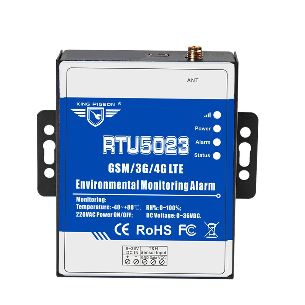 Сигнал переменного/постоянного тока King голубь RTU5023 GSM 4G RTU Оповещение об Утере