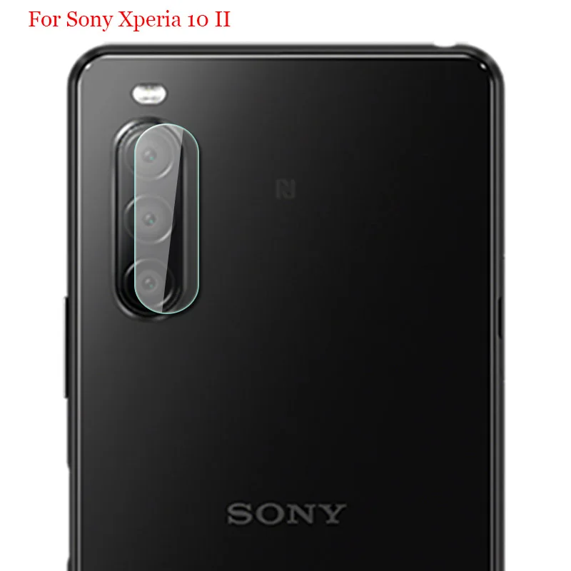 Закаленное стекло 2-в-1 для Sony Xperia 1 10 II III защитная пленка из мягкого волокна