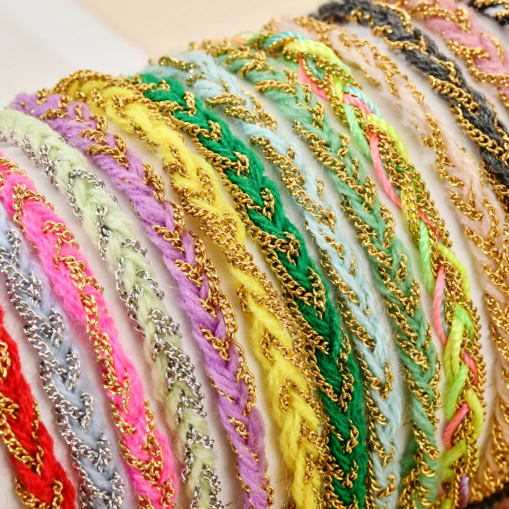 

Fashion Boho Bracelet Women Bohemian Chain Color Jewelry For Girls String Lucky Charm Pulseras Mujer Friends Braclet