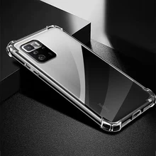 For Xiaomi Redmi 10 Case Air Cushion TPU Soft Silicone Clear Shockproof Back Cover Phone Case For Xiomi Xiaomi Redmi 10
