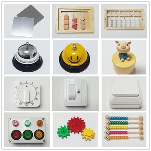 Busyboard Kids Homemade Busy Board Diy Accessories Lamp Montessori
Materials Switch Telephone Calculator Toy Baby Toys