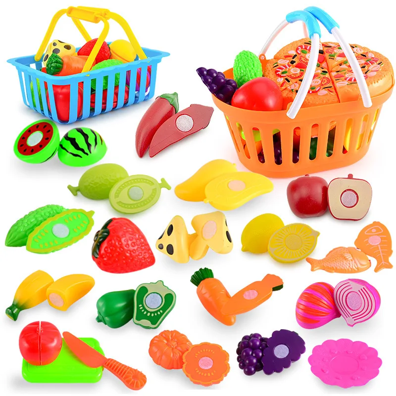 

Cut Fruit Toy Plastic Food Toys Cut Up Fruit Pretend Play Set Fruit Cut Toy Toddler Cut Vegetables Toy Kids Kitchen Game Gift