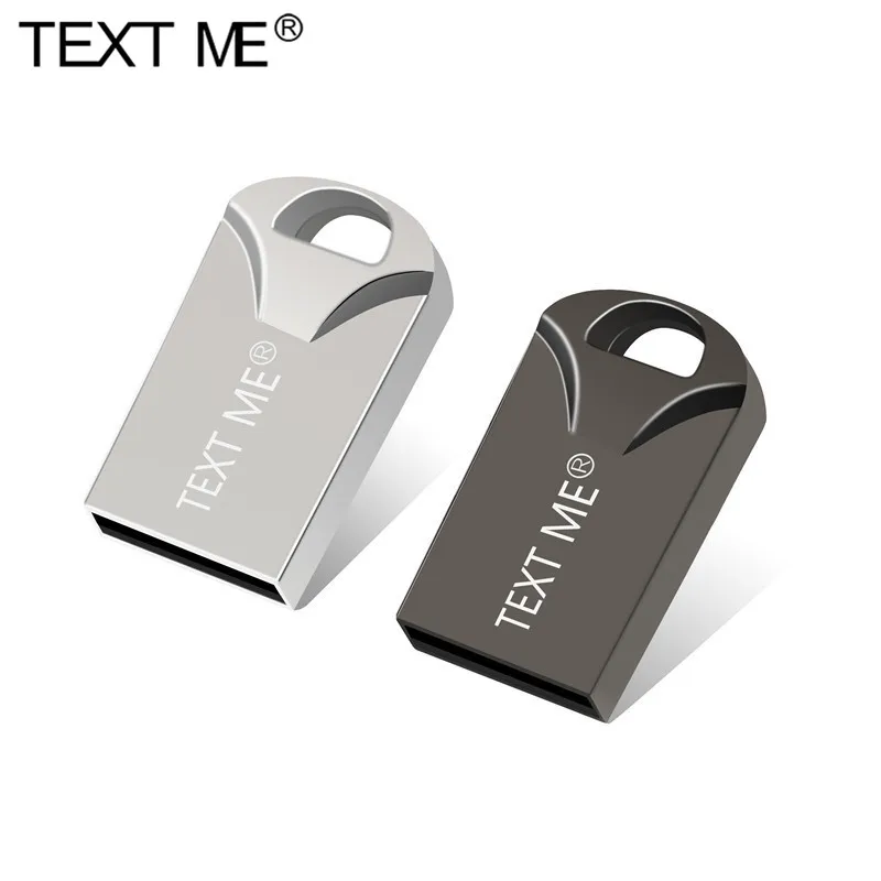 

TEXT ME Hot Sell Mini USB Flash Drive High Speed Pen Drive U Stick Memory Stick 2GB 4GB 8GB 16GB 32GB 64GB Tiny U Disk Pendrive