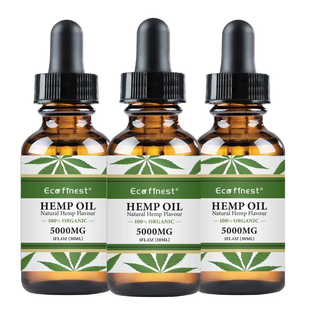 100% масло семян конопли биоактивное для облегчения боли уменьшения беспокойства