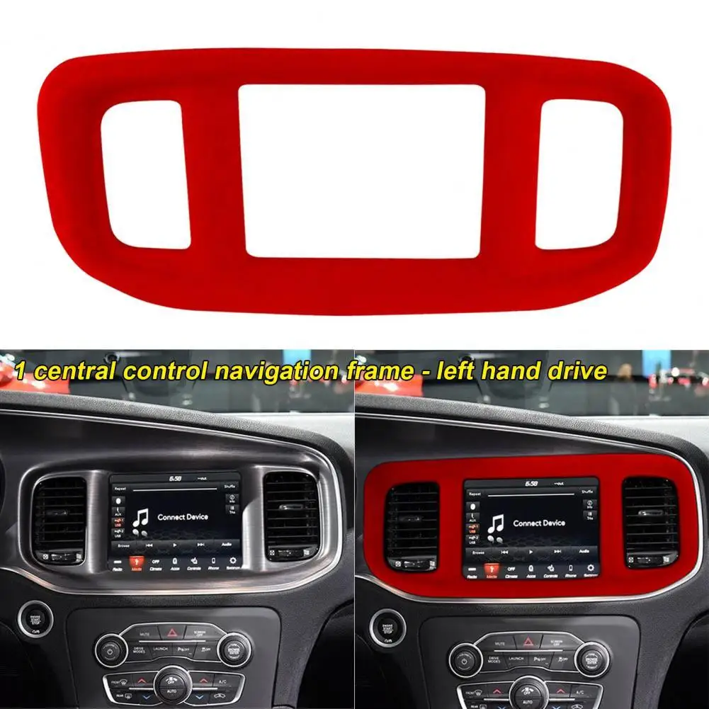 

Central Console Navigation Panel Center Console Navigation Frame Replacement for Dodges Charger 2016-2021 Left Drive