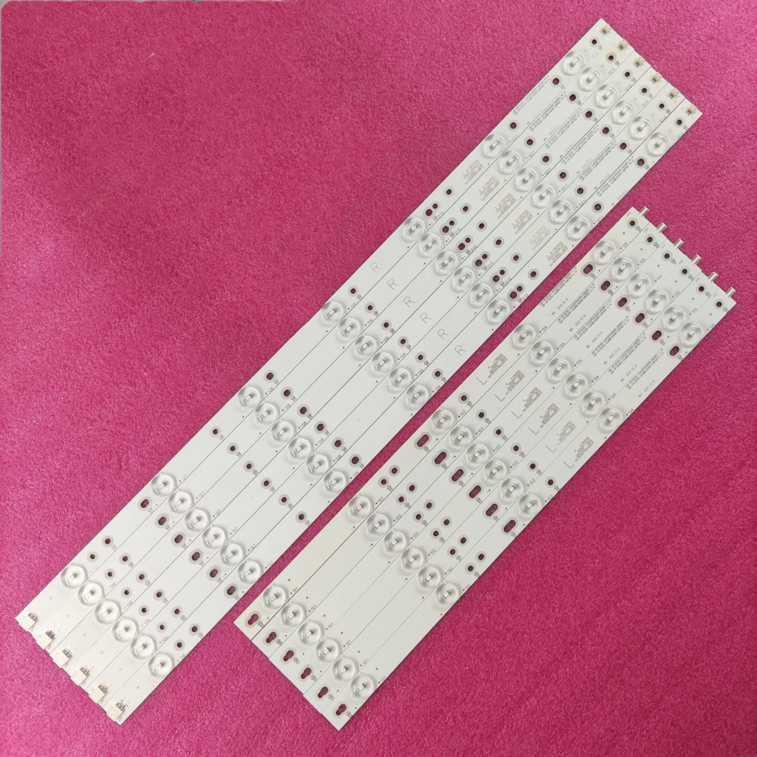 Новый 12 шт./компл. светодиодный подсветка полосы для 50put640 0/60 50PUH6400/88 50PUF6061 500TT67 V2