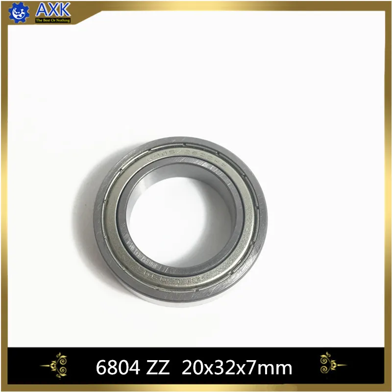 6804ZZ подшипник 20*32*7 мм (10 шт.) ABEC-1 Метрическая тонкий срез 61804Z 6804 Z ZZ шариковые