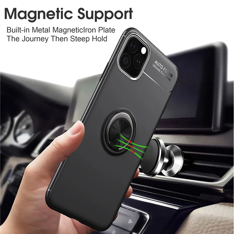 Чехол Alxun для Apple iPhone 11 Pro Max автомобильный держатель подставка магнитный