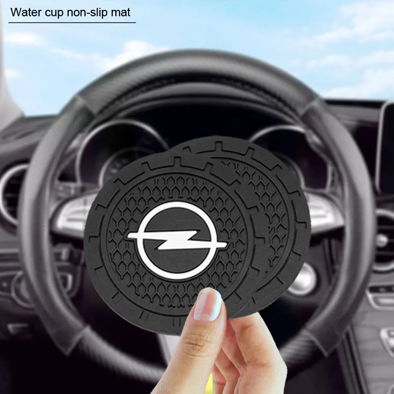 New Car Non-Slip Coaster Silicone Mat Accessories Goods For Chevrolet Camaro SS Sport Cruze Captiva Aveo Lacetti Auto Gadget | Автомобили
