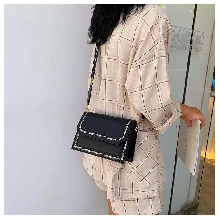 

2020 Web Celebrity Small Web cCelebrity Small Bag Female New Versatile Broadband Single-Shoulder Cross-Body Bag Shoulder Bag