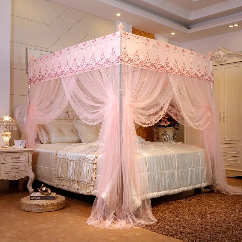 Новый москитная сетка от насекомых палатка бытовой В стиле принцессы 3-дверный в