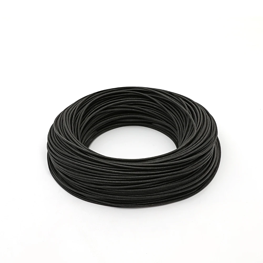 Лидер продаж плетеный силиконовый резиновый провод из стекловолокна