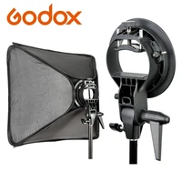 pro godox s type bracket bowens mount holder for speedlite flash softbox snoot reflector studio photo reflector bracket holders