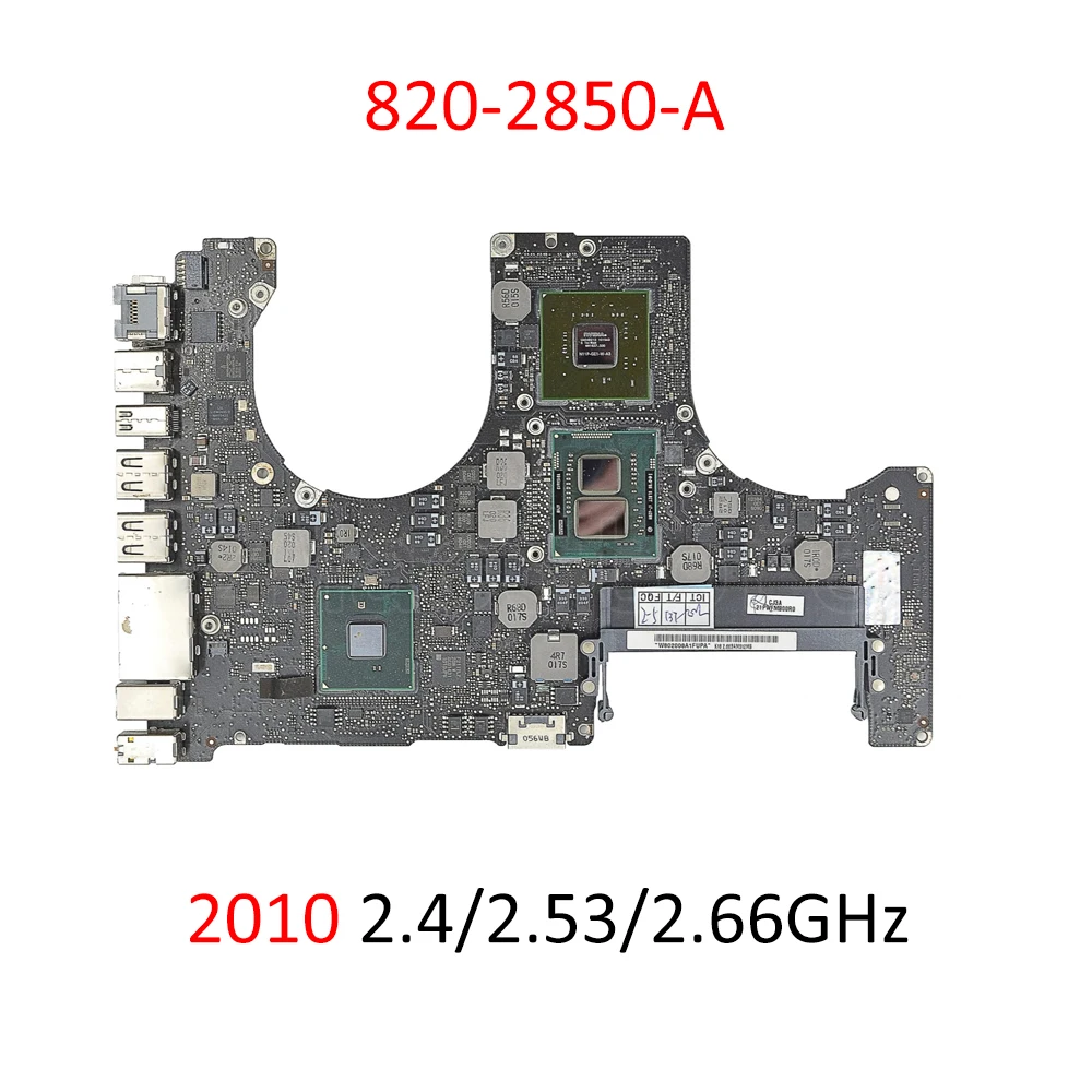 Оригинальная материнская плата A1286 820-2850-A/B 820-2915-A/B 820-3330-B для MacBook Pro 15 &quotлогическая