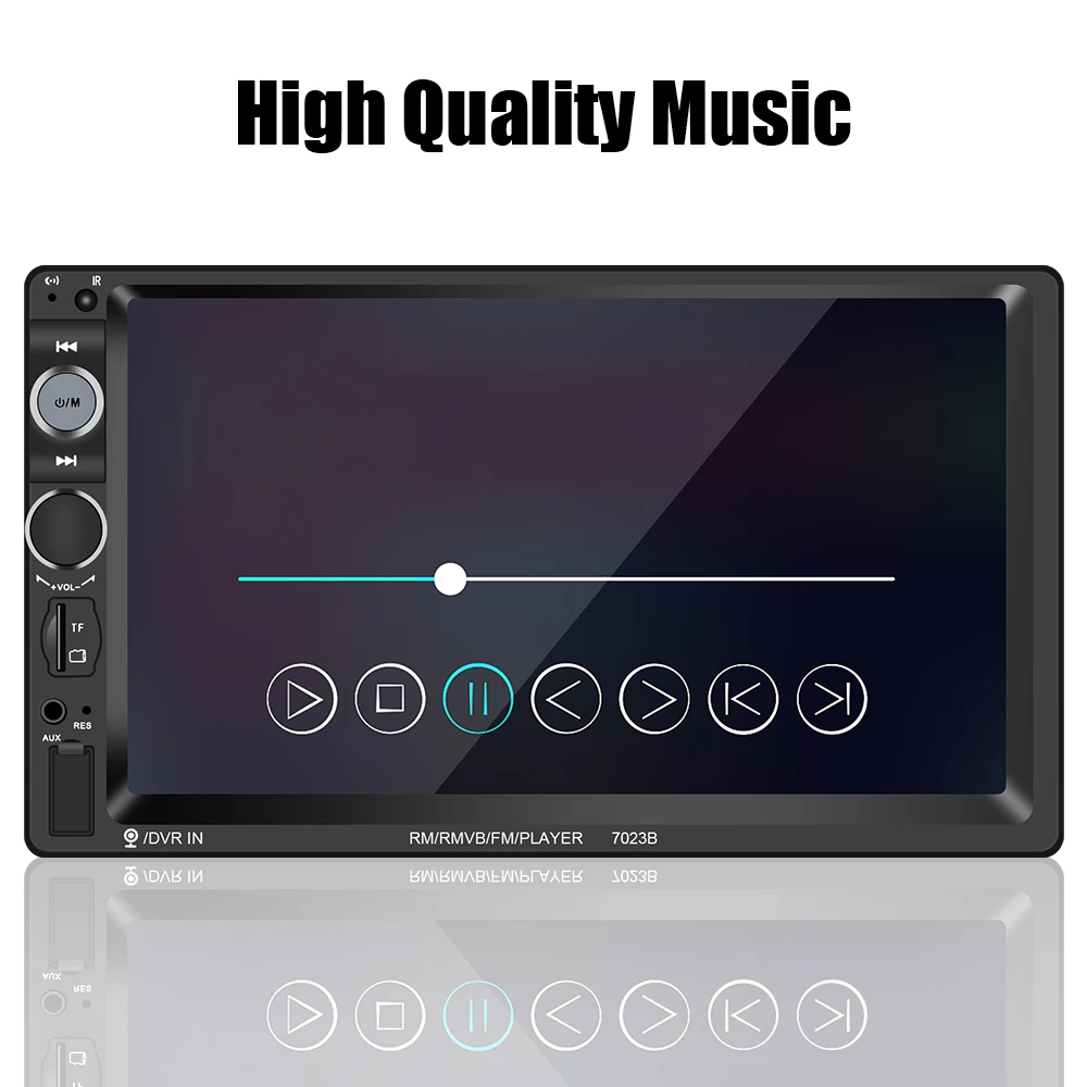 LEEPEE Bluetooth Мультимедиа MP5 плеер 7 дюймов HD сенсорный экран FM приемник резервная