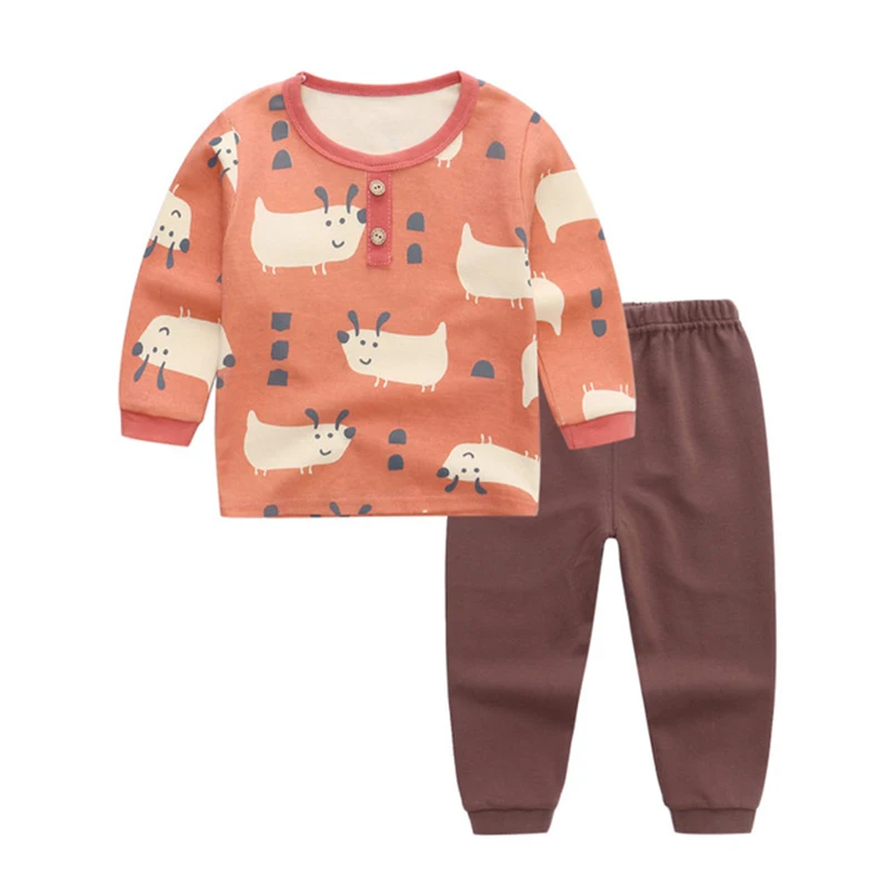 INPEPNOW/Детские пижамные комплекты Одежда для сна с героями мультфильмов девочек