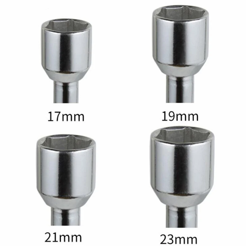 

Cross Wrench Auto Tyre Remover Socket Wrench Car Repair Tools Mounting Spanner Multifunction 4 Ways Universal