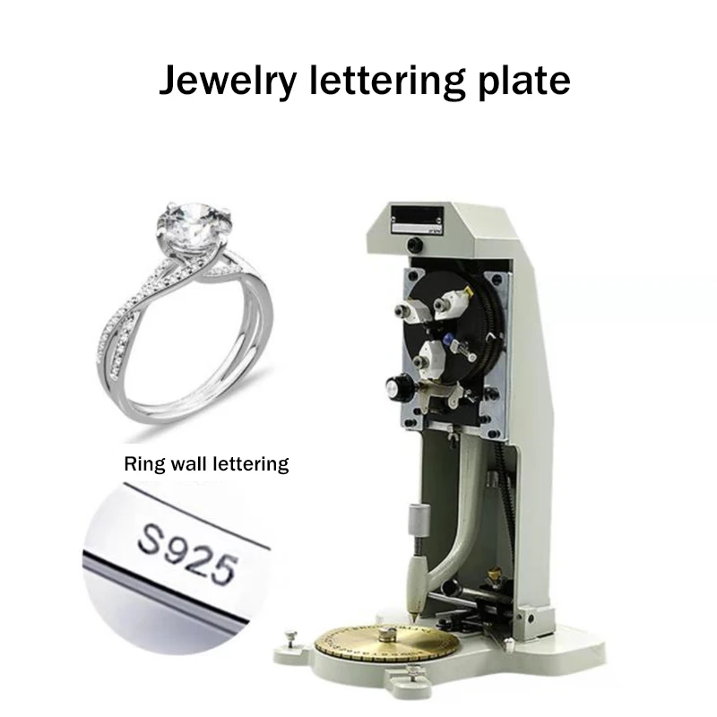

Inside Ring Engraver Engraving Machine Two Faces can engrave English and digital jewelry