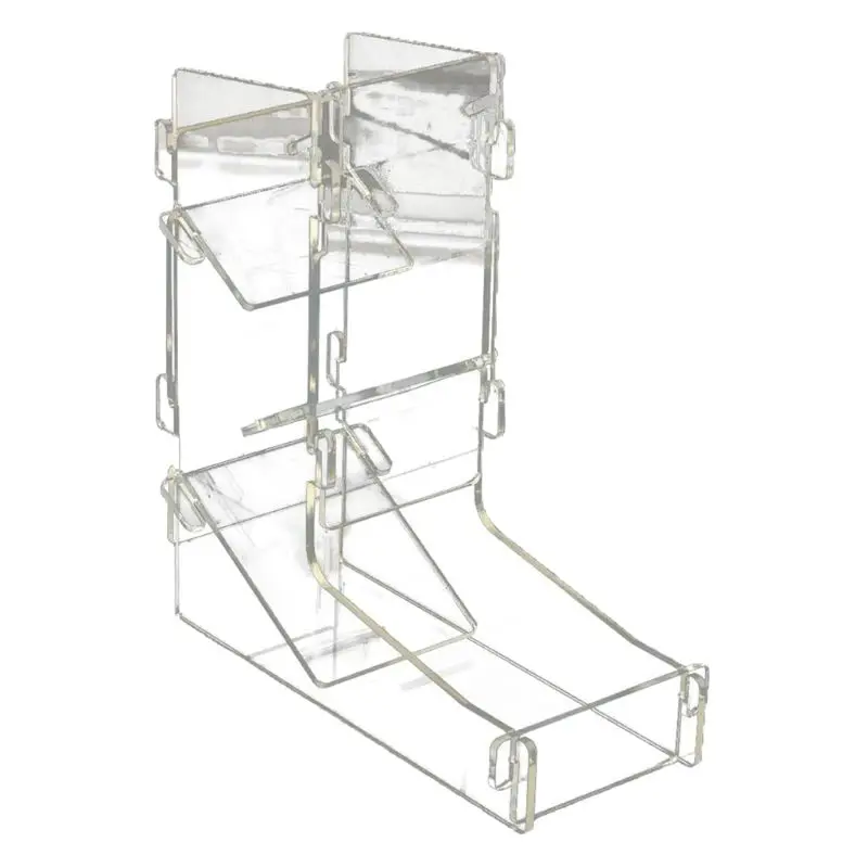 

Acrylic Transparent Dice Tower DIY Board Game Rolling Tower MTG Games for Board Game