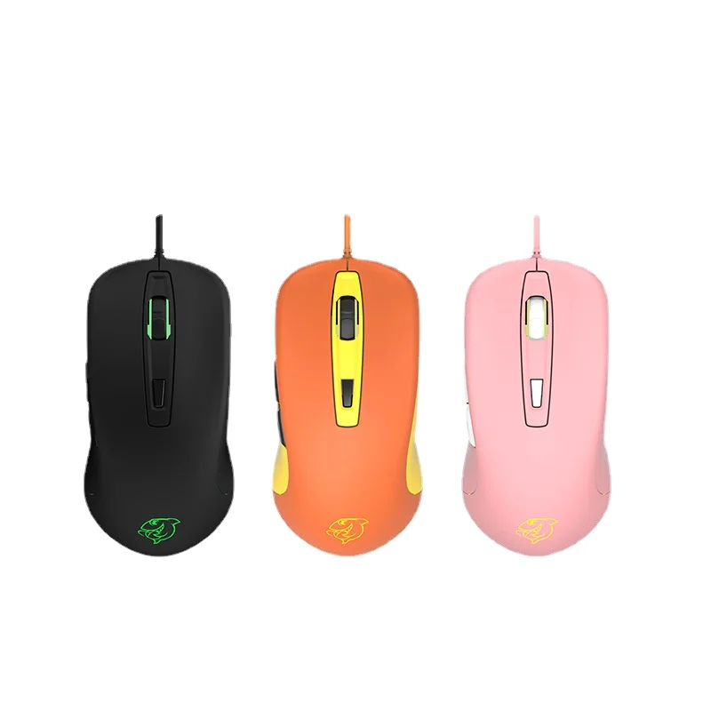 

10000DPI wired gaming mouse RGB can glow mouse cf eat chicken programmable optical mouse suitable for PC laptop