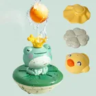 Игрушки для купания для детей, детские игрушки-спрей для душа, электрическая лягушка, заводная игрушка для купания новорожденных, детские игрушки