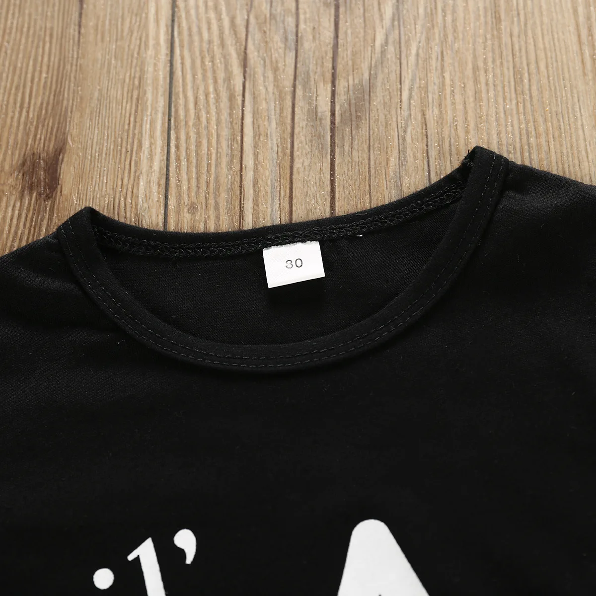 2019 комплект детской одежды футболка с короткими рукавами и буквенным принтом для