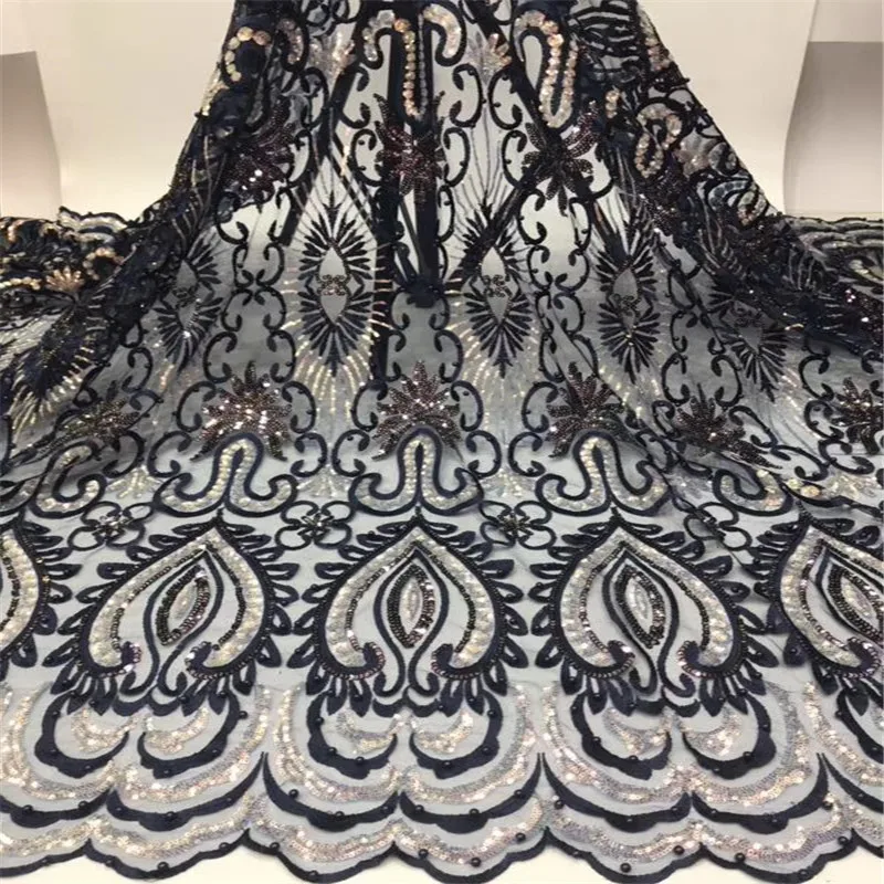 Madison French Net кружевная ткань 2019 новейшая африканская гипюровая с вышивкой сетка