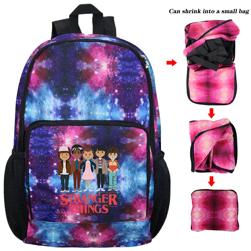 

Mochilas Stranger Things backpack Students Back to School Bags for Teenage Laptop Backpacks women travel laptop bags 2019