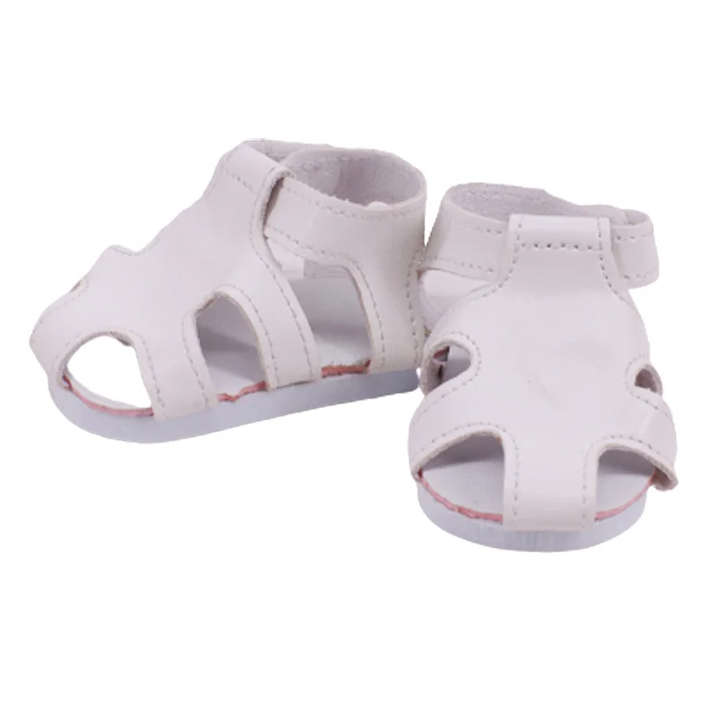 Милые ботинки кожаная обувь 18 дюймов американский размер 43 см одежда для