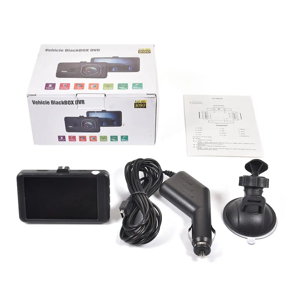 

New Auto Dash Cam Car DVR Camera Full HD 1080P 120 Degree Dashcam Video Registrars For Car Camera Night Vision G-Sensor Dashcam