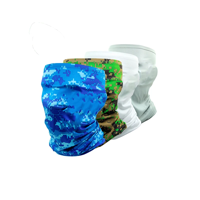 Мужская Уличная рыболовная ветрозащитная УФ-защита камуфляжная бандана маска