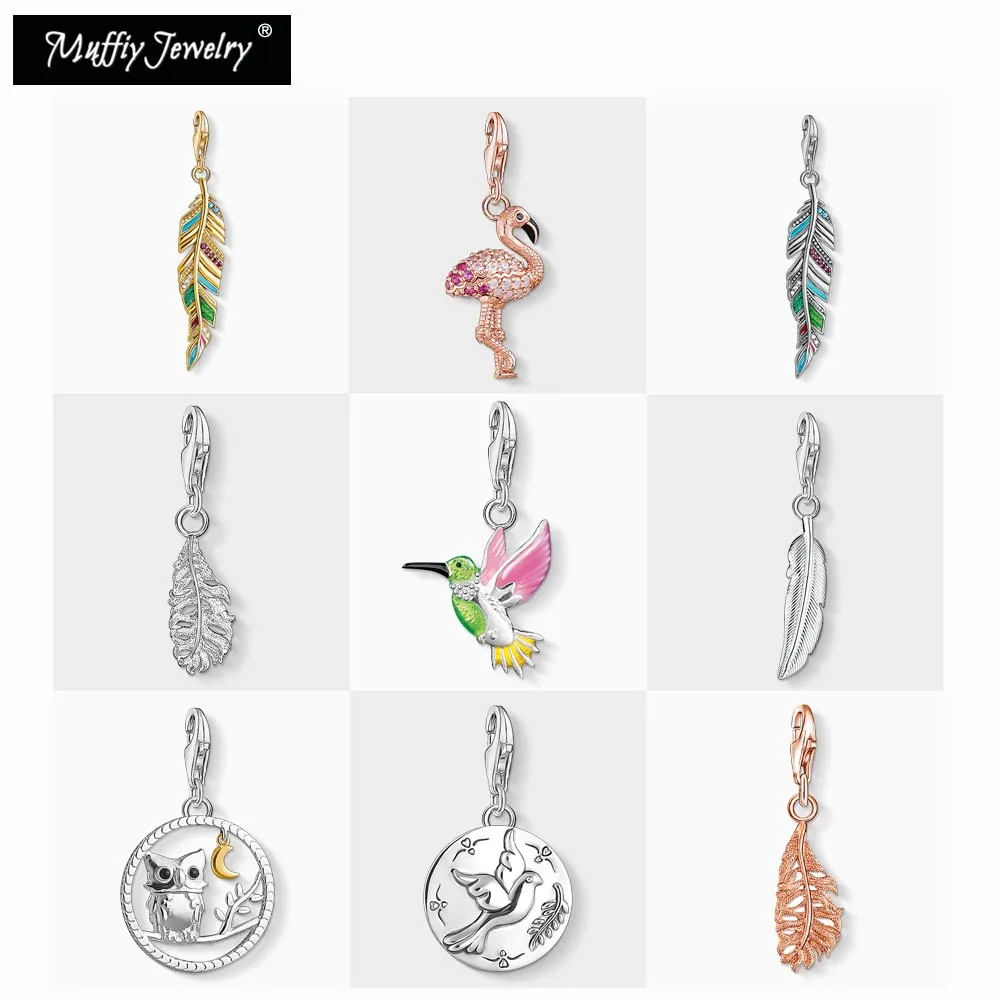 Красочные Колибри Перо очарование 2020 хорошее ювелирное изделие для женщин