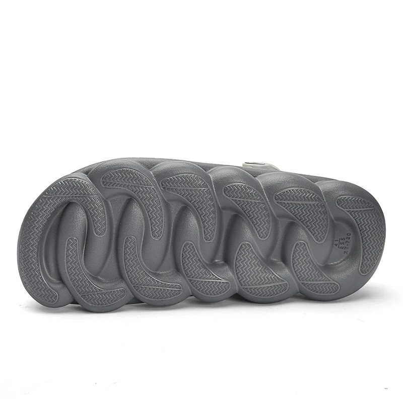 

2020 Summer Multicolor Men's Sandals Crocse Slip On Breathable Water Beach Slippers Jelly Hole Shoes Clogs Men Plus Size 39-45