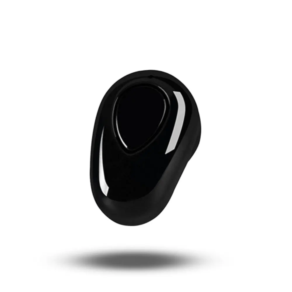 black S520 мини беспроводные Bluetooth наушники спортивный динамик гарнитура стерео невидимый наушник с микрофоном для samsung Xiaomi всех телефонов - Цвет: black