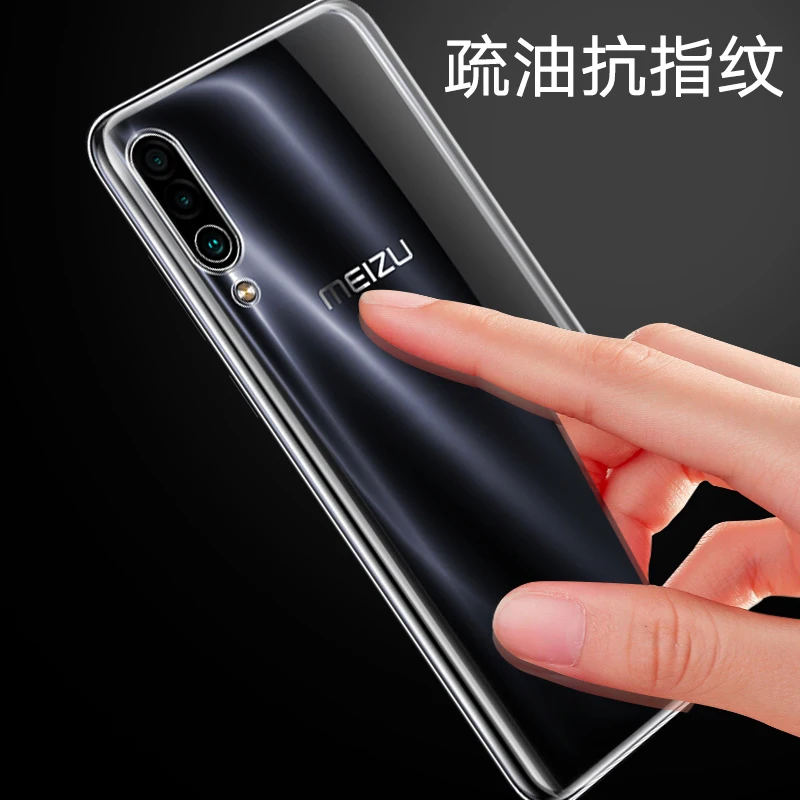 Чехол из ТПУ для Meizu 16Xs 16 Xs чехол прозрачного силикона телефона M926Q прозрачный