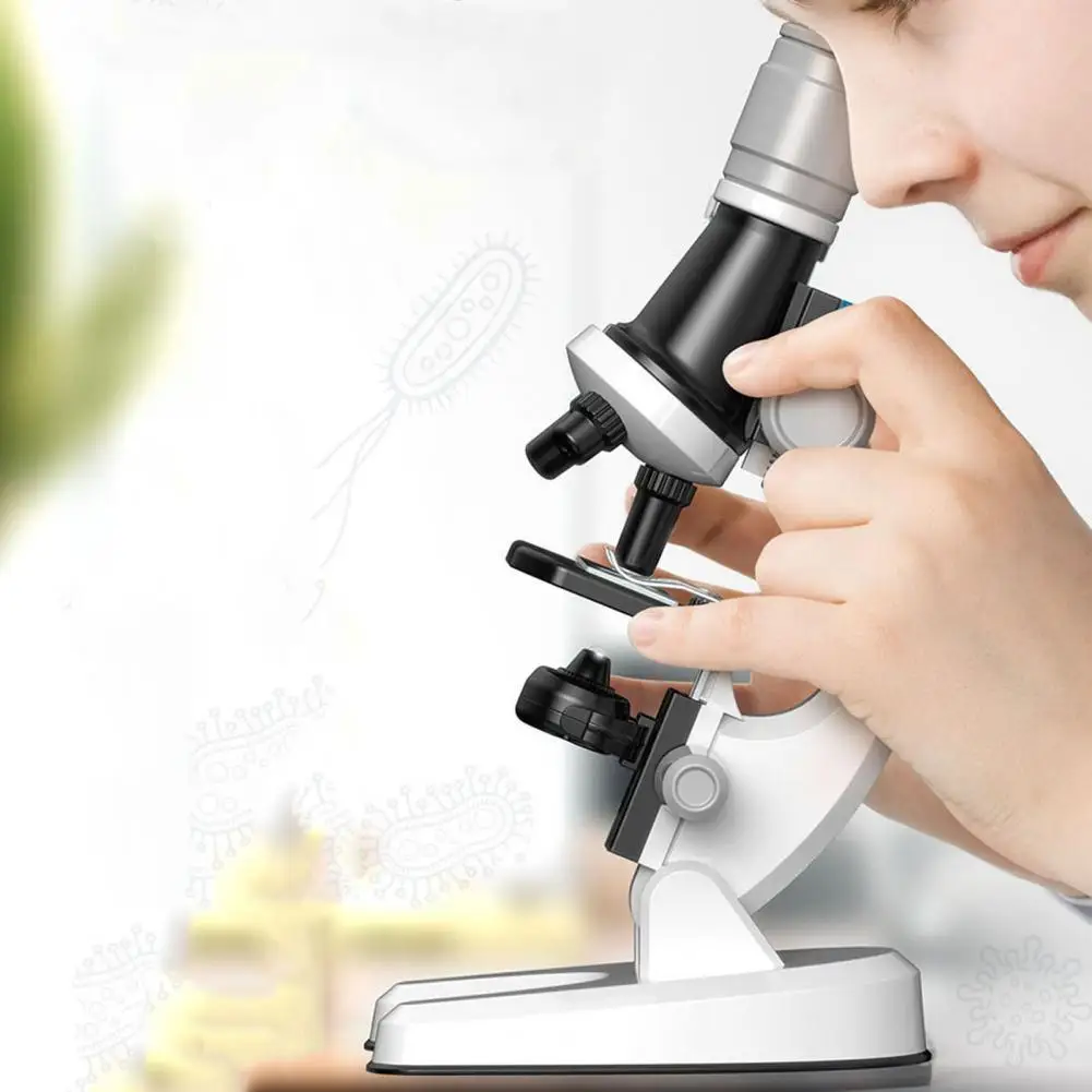 

1200X Portable Biological Experiment Microscope School Science Educational Toy