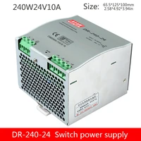 switching power supply dr 240 24 24v10a12v20a transformer industrial grade din rail mounting power led advertising