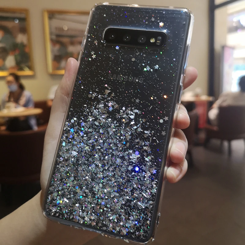 Блестящий чехол для Samsung Galaxy A50 A50S A51 A71 A81 A91 A10 A10S A20 A20S A20E A30 A30S A70 A40 S20 S10 LITE NOTE 10 |