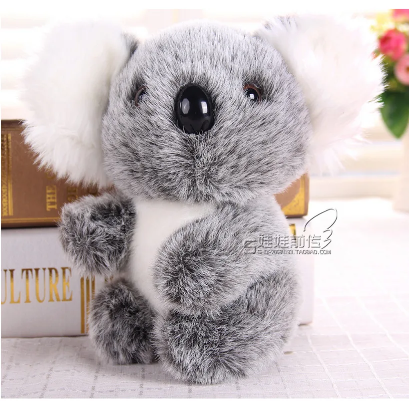 

Cute Small Koala Bear Plush Toys Simulation Lovely Cute Soft Stuffed Toy Animals Furry Gifts For Boys Brinquedos Soft Toy JJ60MR