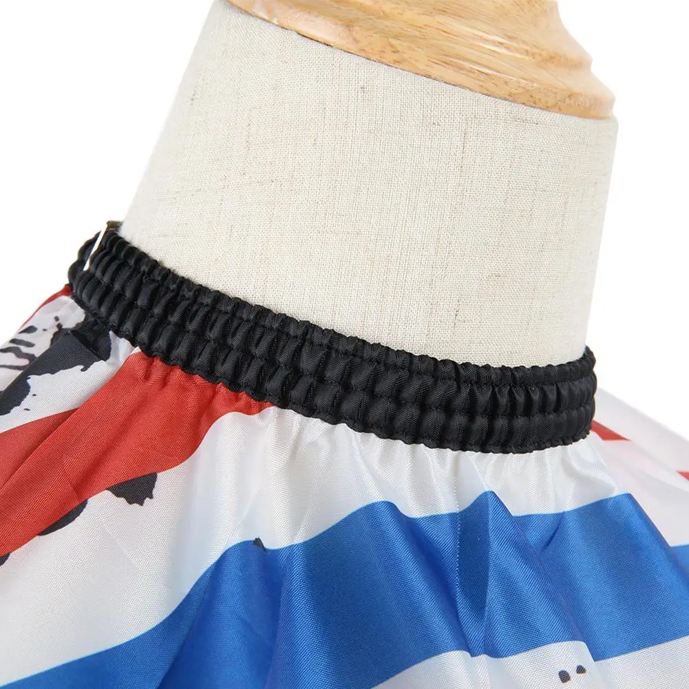 XY Fancy 1 шт. Парикмахерская Ткань ретро полоса струйный фартук Профессиональный