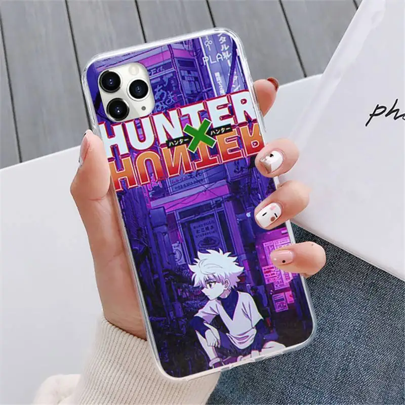 

Killua Zaoldyeck hunter x hunter Phone Case For iphone 12 5 5s 5c se 6 6s 7 8 plus x xs xr 11 pro max mini