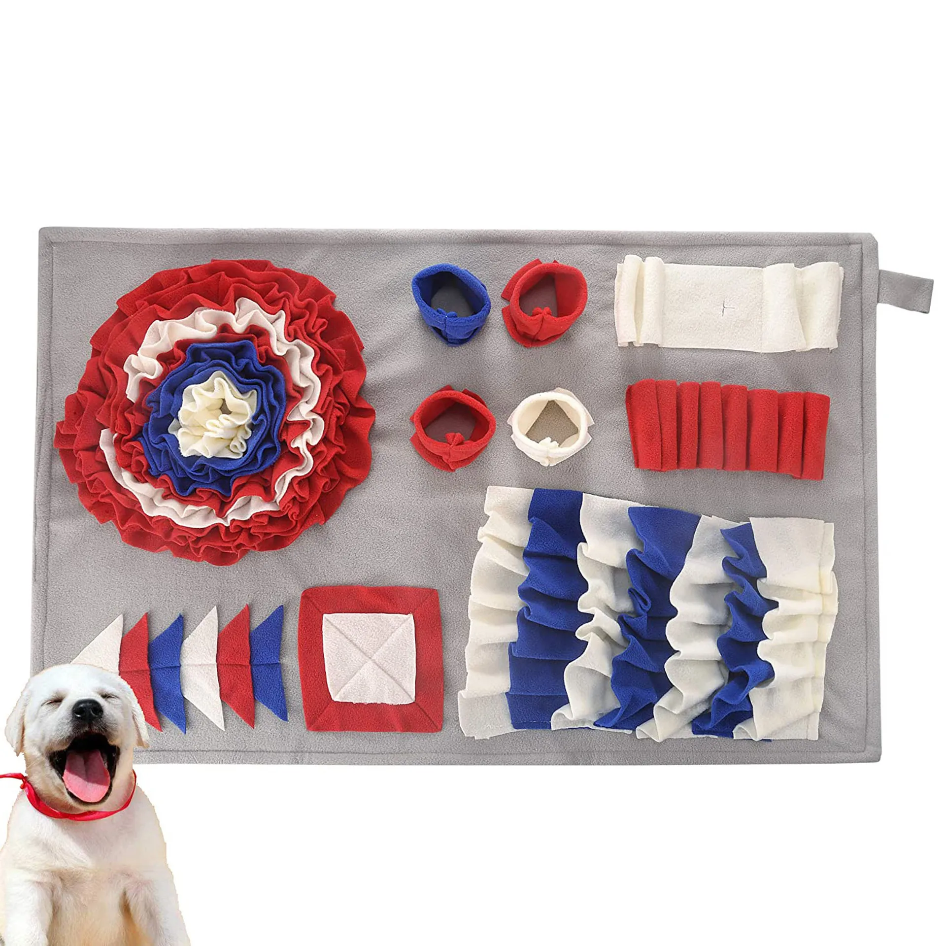 

Одеяло нюхательный коврик для собак, коврик для медленного кормления собак, для снятия стресса, идеально подходит для маленьких и больших с...