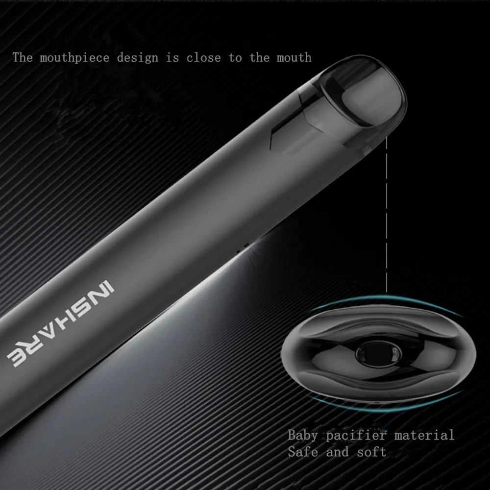 Электронная сигарета с системой подкастов и 2,0 мл масляного резервуара СБД, аккумулятором 350 мАч и вапорайзером для плотных масел.