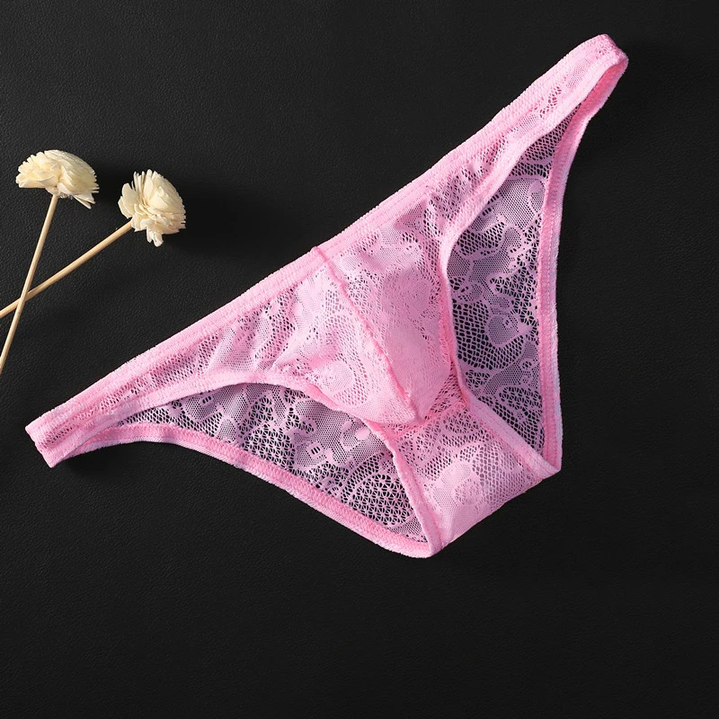 Мужские трусы кружевные подштанники прозрачные женские стринги с низкой