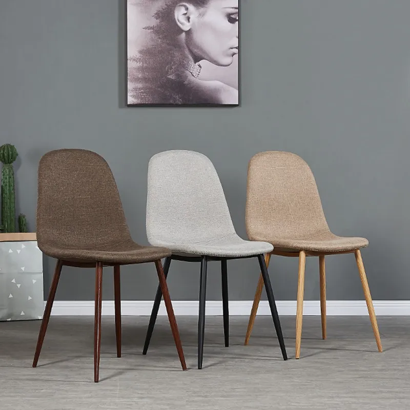 Скандинавский минималистичный домашний стул для столовой мебель отдыха спинное