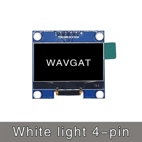 Модуль дисплея oled IIC 128X64 I2C SSD1306 1, 3 плата с ЖК-экраном VDD GND SCK SDA для Arduino, последовательный белый и синий цвет, 12864 дюйма