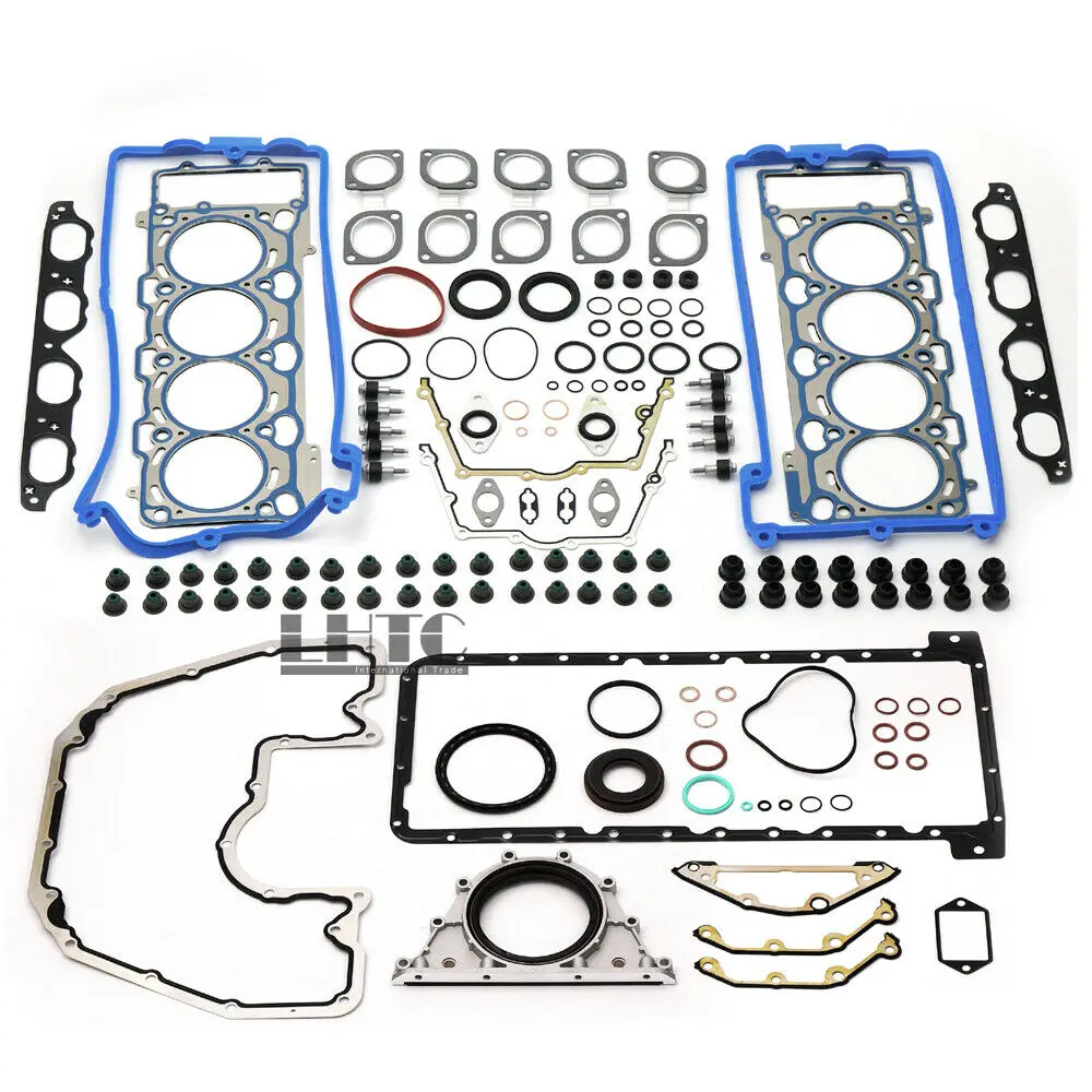 

Engine Rebuild Gaskets Seals Set For BMW E60 E61 E63 E64 E65 E66 E53 E70 550i 750i X5 N62B48 N62TUB48 V8 Naturally aspirated